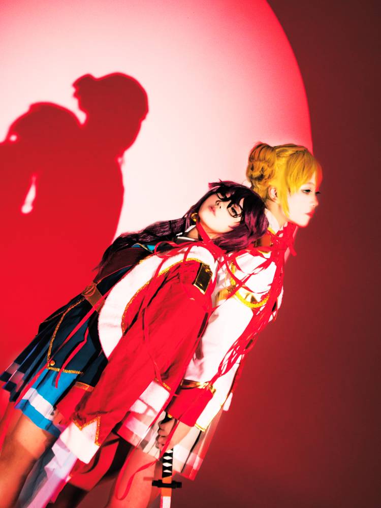 daiba nana and hoshimi junna (shoujo kageki revue starlight) by feng_qiyi_xiangsi. and you_yi_yun_jie