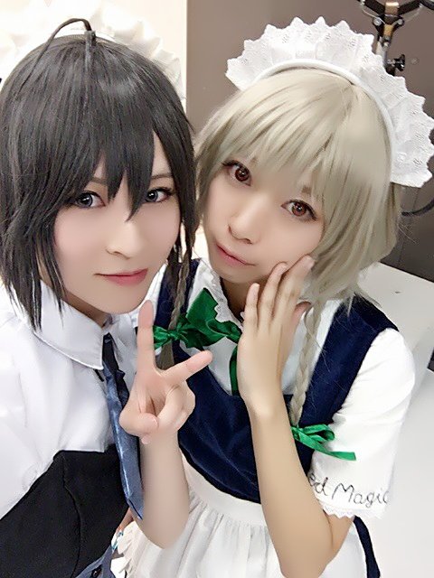 izayoi sakuya (touhou) by chiduru86, leonxxx_95, otyaotyanotya, ruibox63, and tohko