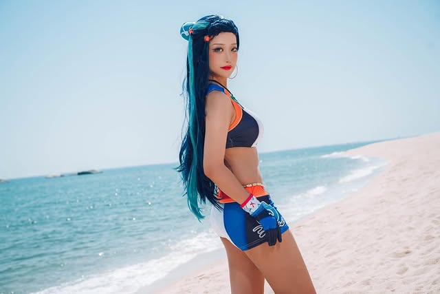 nessa (pokemon and 1 more) by liha_cosplay