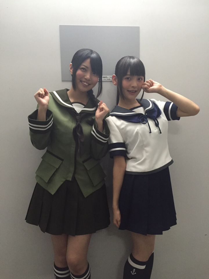 fubuki and kitakami (kantai collection) by ootsubo_yuka_(cosplayer) and uesaka_sumire