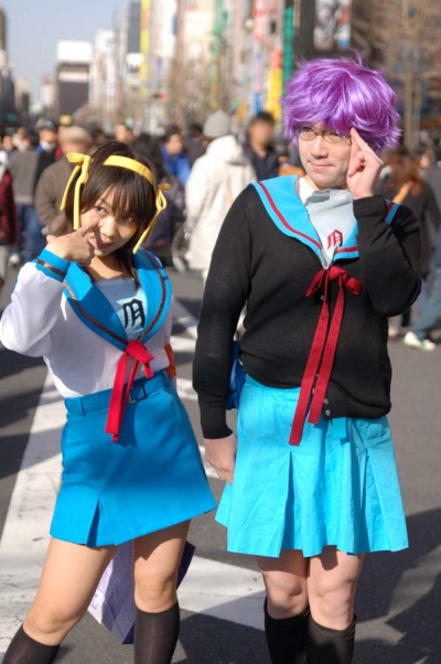 suzumiya haruhi and nagato yuki (suzumiya haruhi no yuuutsu)