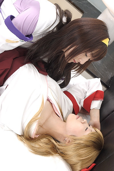 kurusugawa himeko and himemiya chikane (kannazuki no miko)