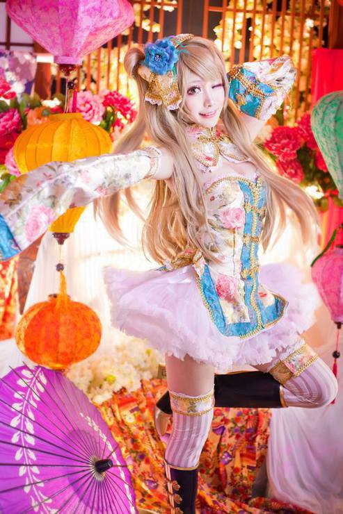 minami kotori (love live! and 1 more) by monpink_mon_(cosplayer)