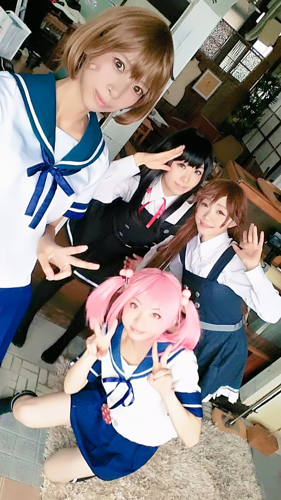 sazanami, asashio, asashio kai ni, arashio, arashio kai ni, and 1 more (kantai collection) by mika1529, shirousagi_(sh1r0usagi0620), and tohko