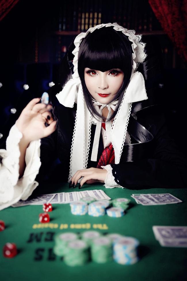 celestia ludenberg (danganronpa and 1 more) by zhenxin_zai_zuo