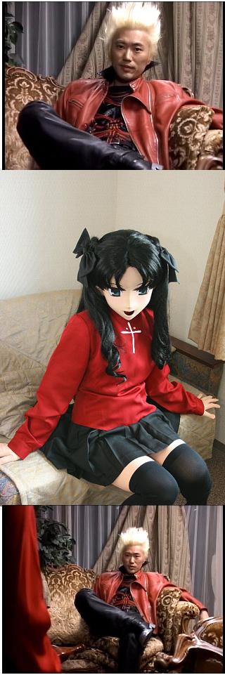 tohsaka rin and archer (fate and 1 more)