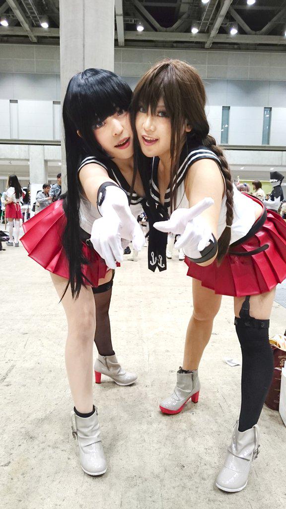 noshiro, akagi, and agano (kantai collection) by maika_(appoo), tunatanaka, and xsxoxrxax0988