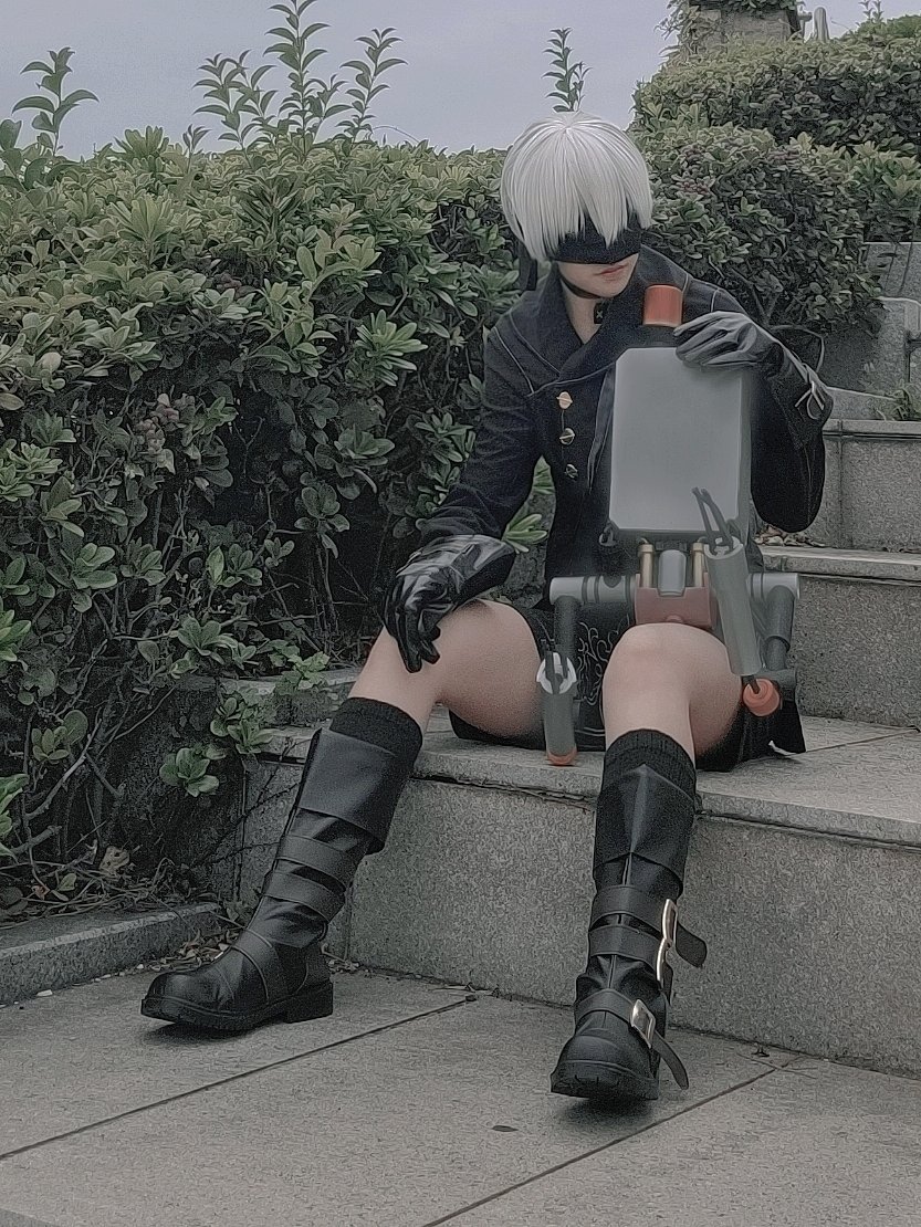 9s and pod (nier and 1 more) by ahsyokuyoku