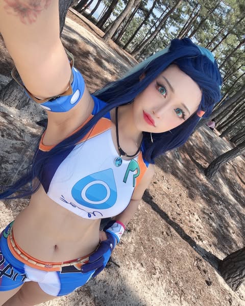 nessa (pokemon and 1 more) by liha_cosplay