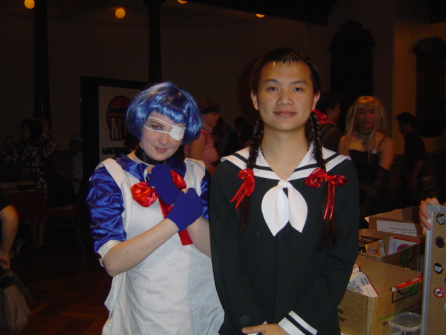 ryomou shimei, roobar, and shimazu yoshino (maria-sama ga miteru and 1 more)