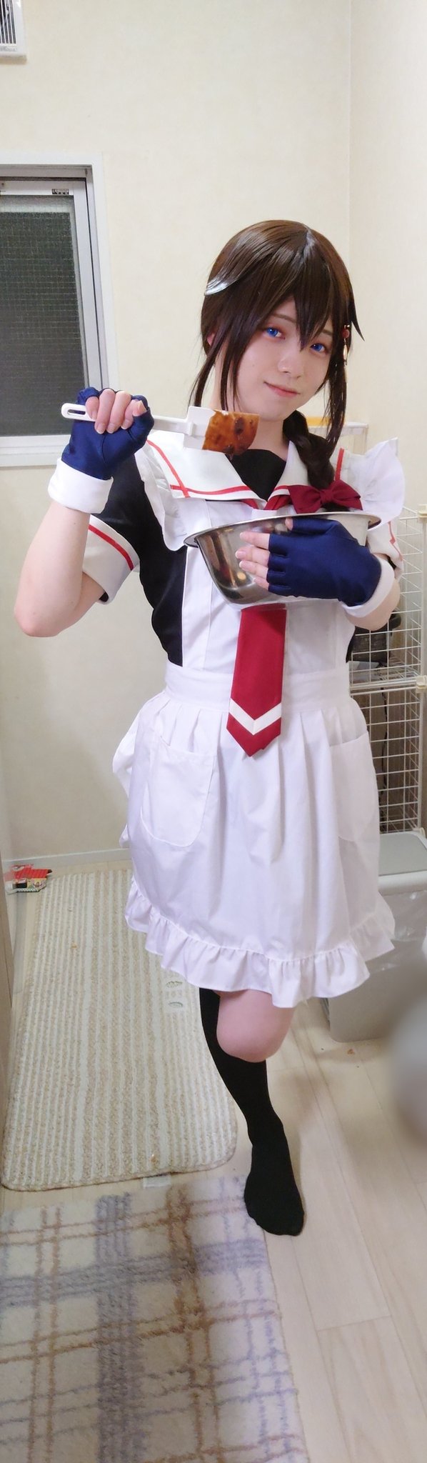 shigure and shigure kai ni (kantai collection) by shiratama_(matcos_feli_)