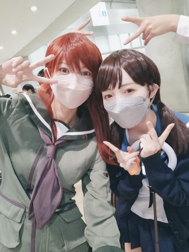 ooi and shirayuki (kantai collection) by ko_keshi_girl and tohko