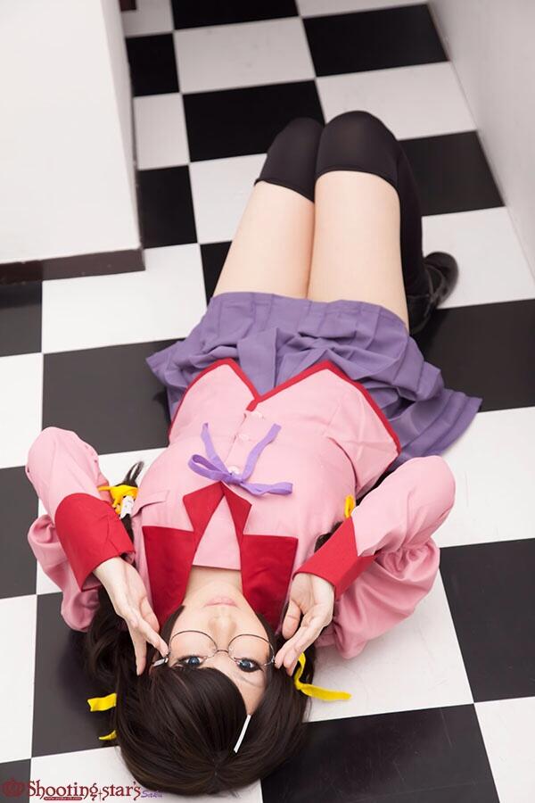 hanekawa tsubasa (monogatari and 1 more) by saku93