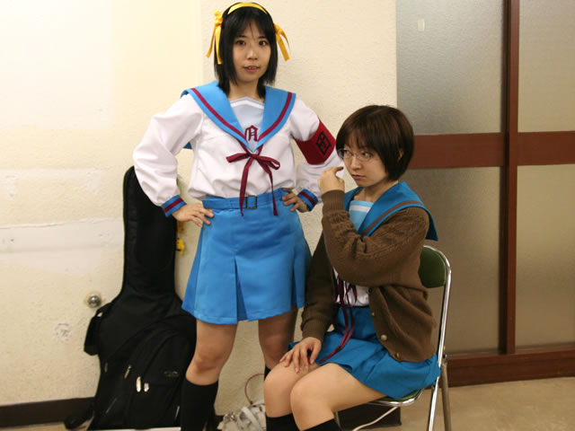 suzumiya haruhi and nagato yuki (suzumiya haruhi no yuuutsu)