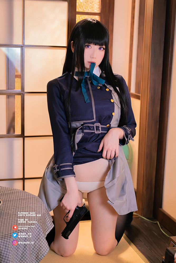 inoue takina (lycoris recoil) by sameki