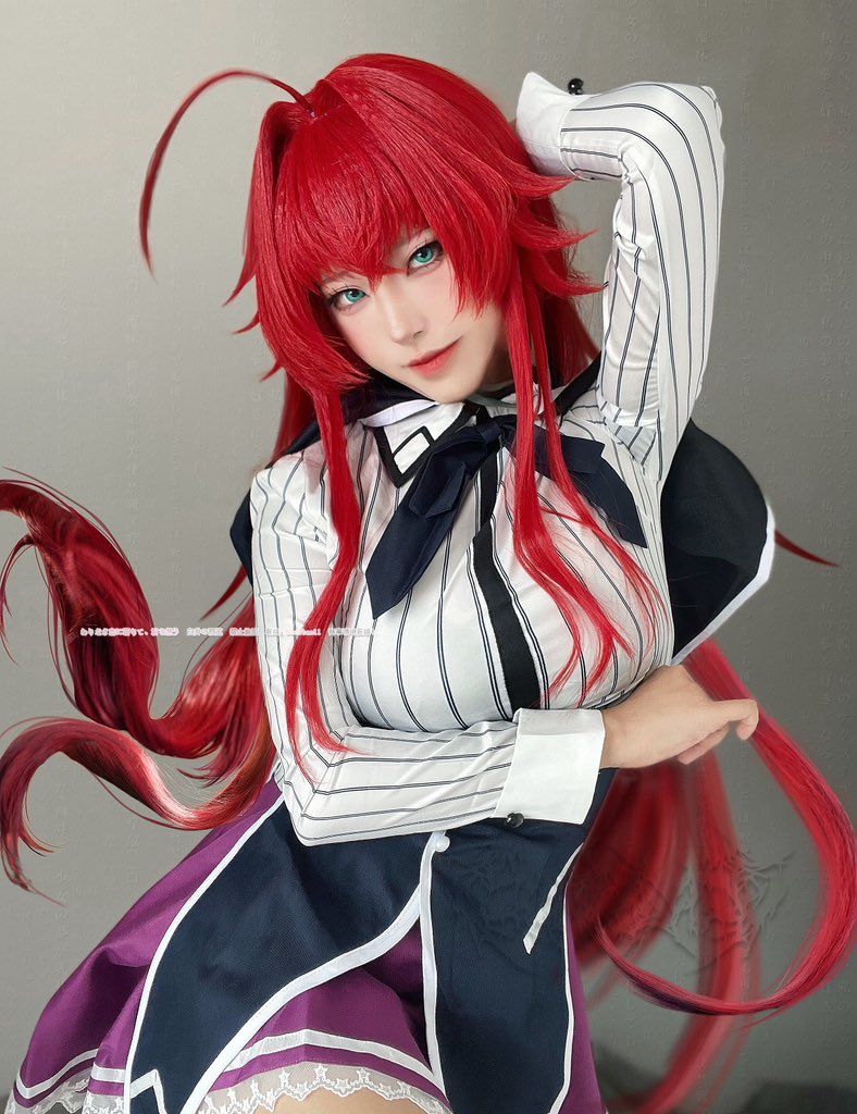 rias gremory (high school dxd) by shirai_icaros