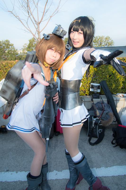 yukikaze and akizuki (kantai collection) by ayatox3x, litonagi_(photographer), and tamohideoo