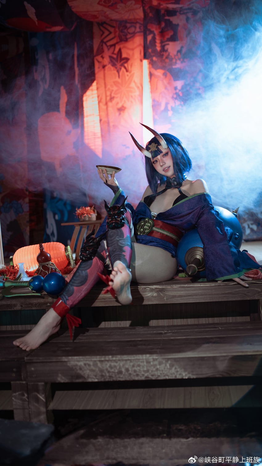 shuten douji (fate and 1 more) by xiaguting_pingjing_shangbanzu