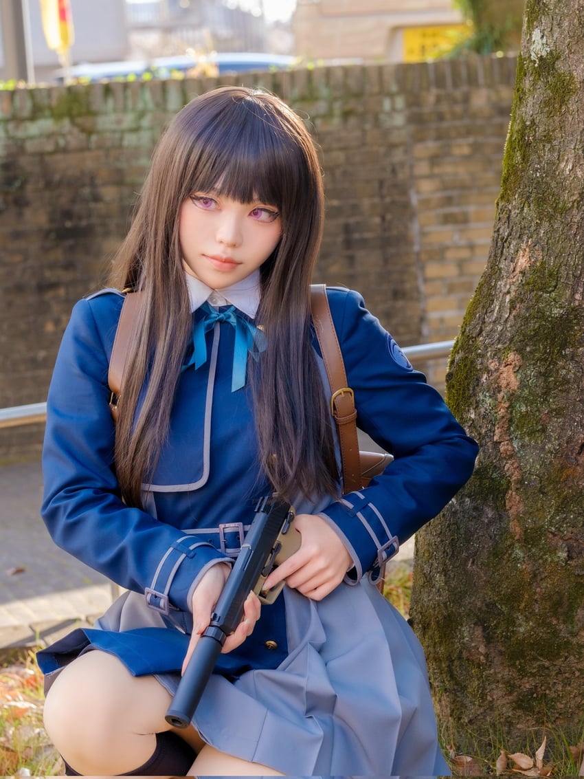 inoue takina (lycoris recoil) by saki_miyo