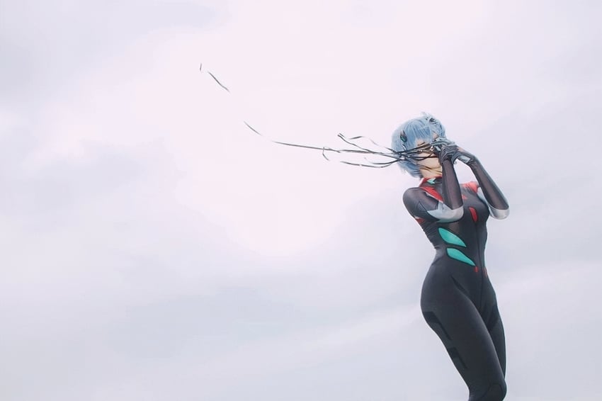 ayanami rei (neon genesis evangelion and 2 more) by ahsyokuyoku