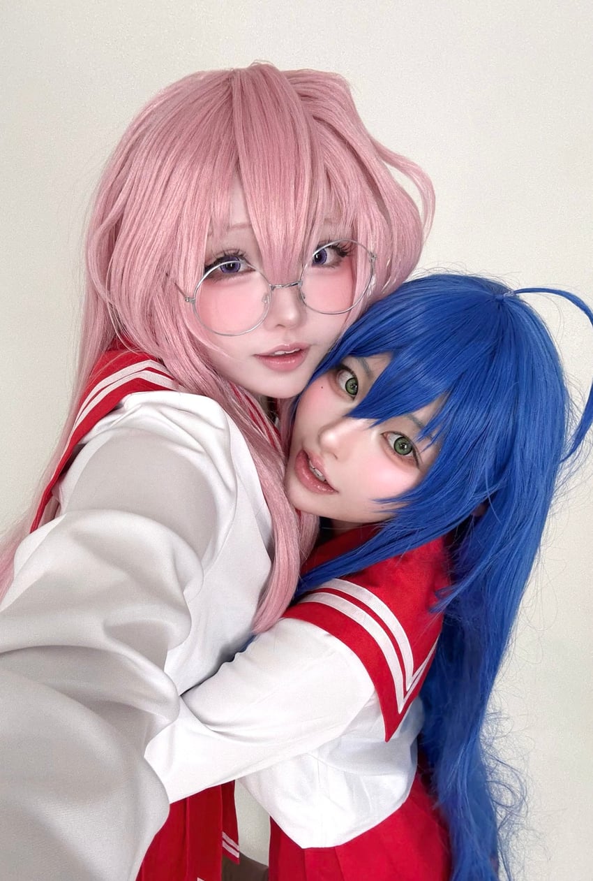 izumi konata and takara miyuki (lucky star) by aruku