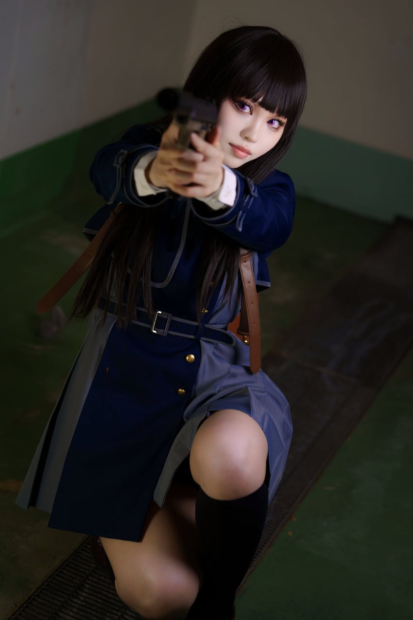 inoue takina (lycoris recoil) by saki_miyo