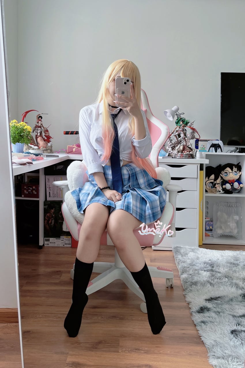 kitagawa marin and edogawa conan (sono bisque doll wa koi wo suru and 1 more) by umeko_j