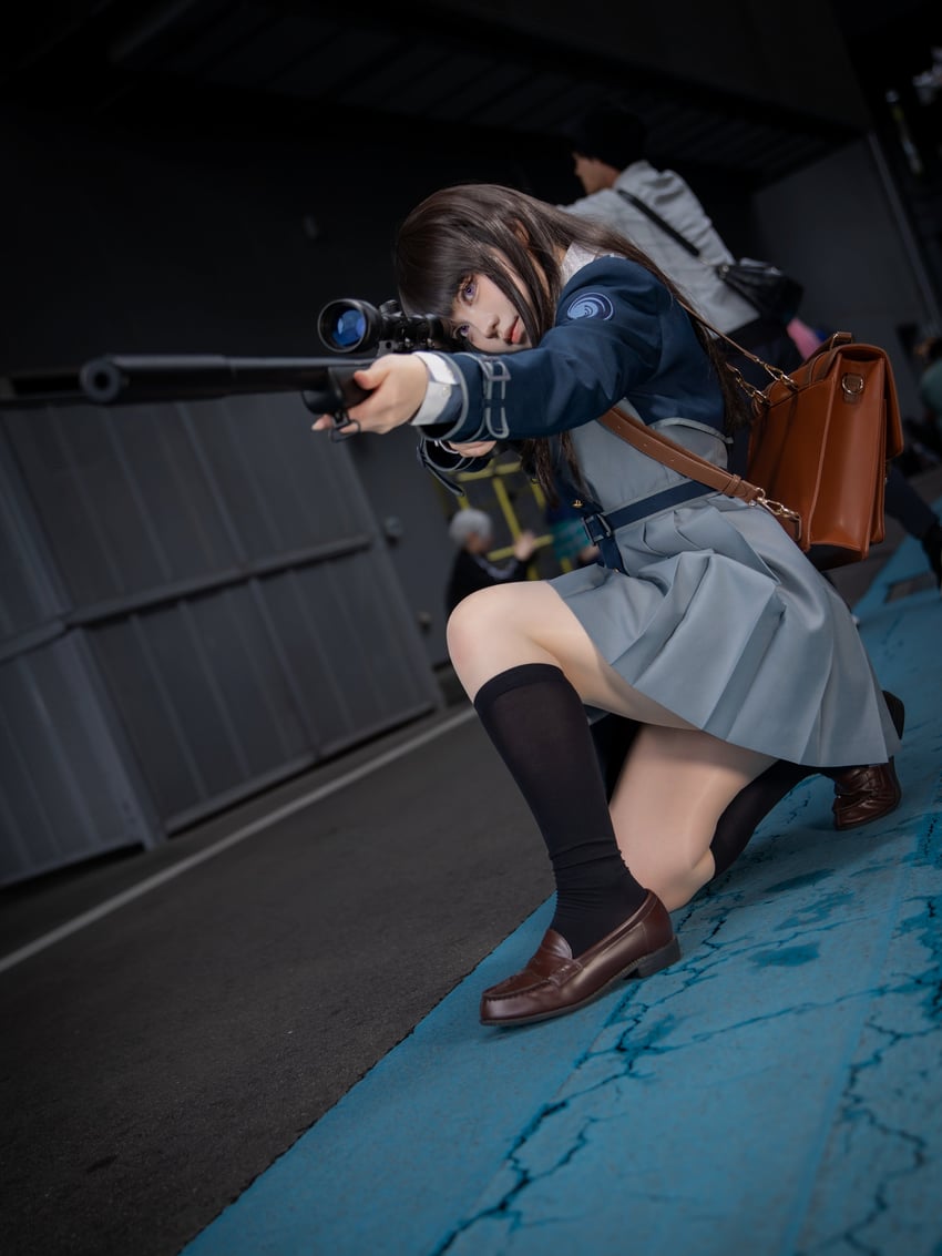 inoue takina (lycoris recoil) by saki_miyo