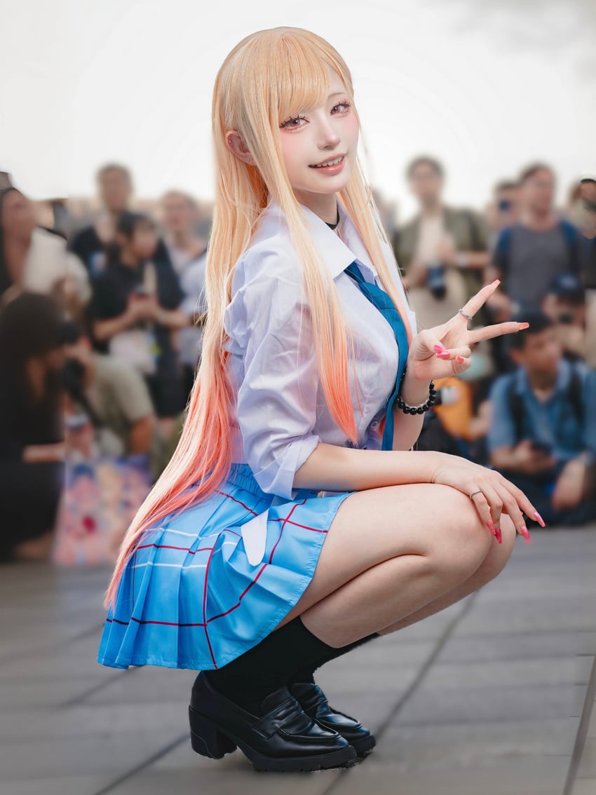 kitagawa marin (sono bisque doll wa koi wo suru) by tsukimi_tsukune