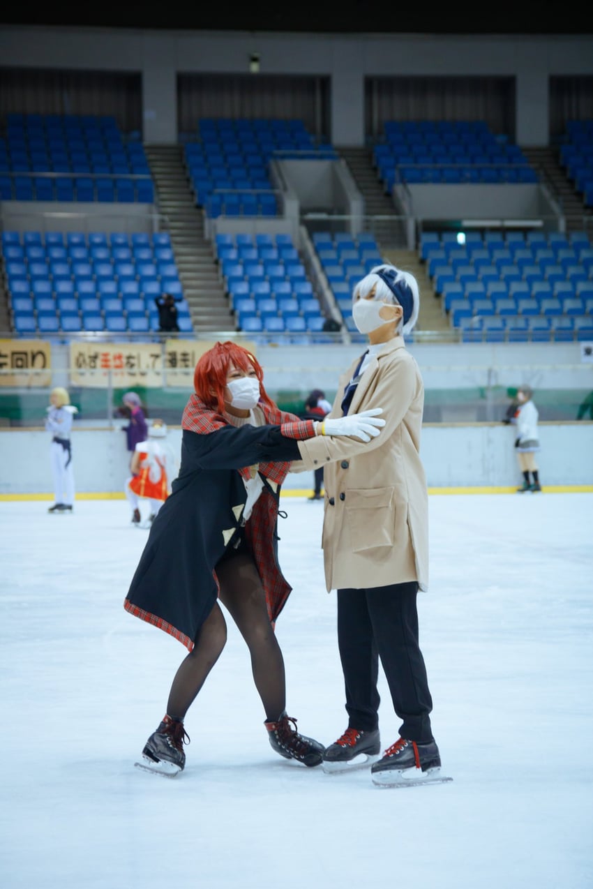 ange katrina and ibrahim (nijisanji) by darknessharuka_(photographer) and tanaka_taro_(tanaka_164)