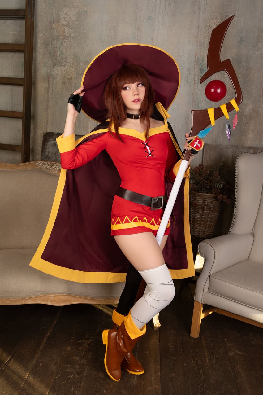 megumin (kono subarashii sekai ni shukufuku wo!) by caticornplay