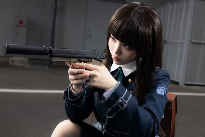 inoue takina (lycoris recoil) by saki_miyo