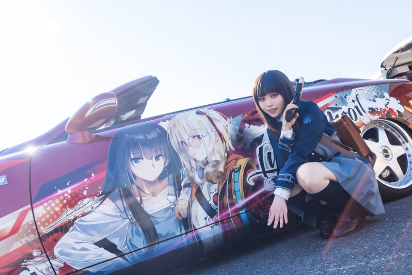 inoue takina (lycoris recoil) by saki_miyo