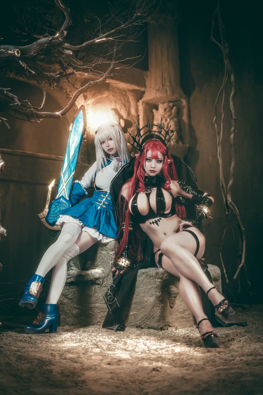 melusine and baobhan sith (fate and 1 more) by kao_826826 and noshinoxxx