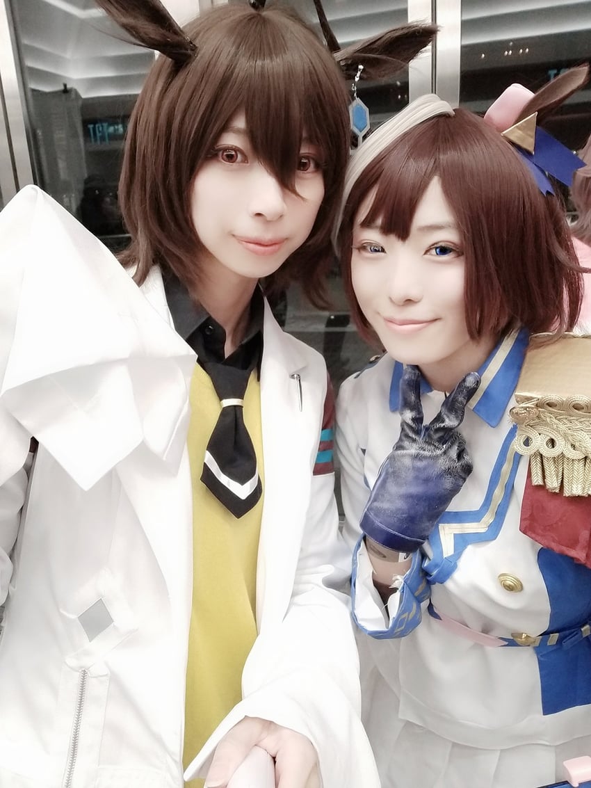 agnes tachyon and tokai teio (umamusume) by gamasanmk2 and tohko