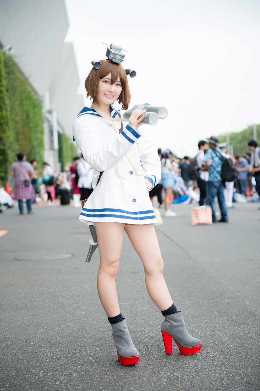 yukikaze (kantai collection and 1 more) by litonagi_(photographer) and takachi_24