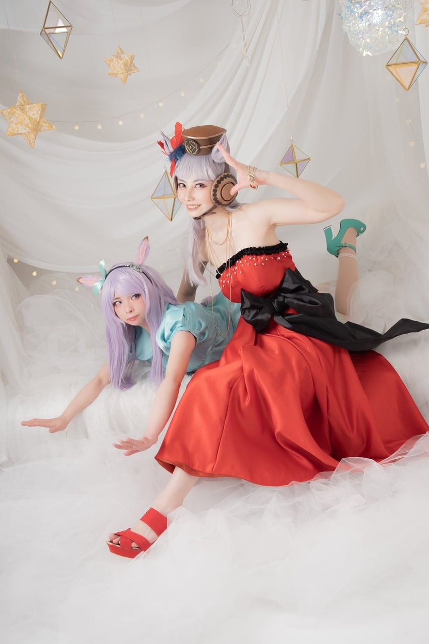 gold ship and mejiro mcqueen (umamusume) by iroha168cs and shime_shime