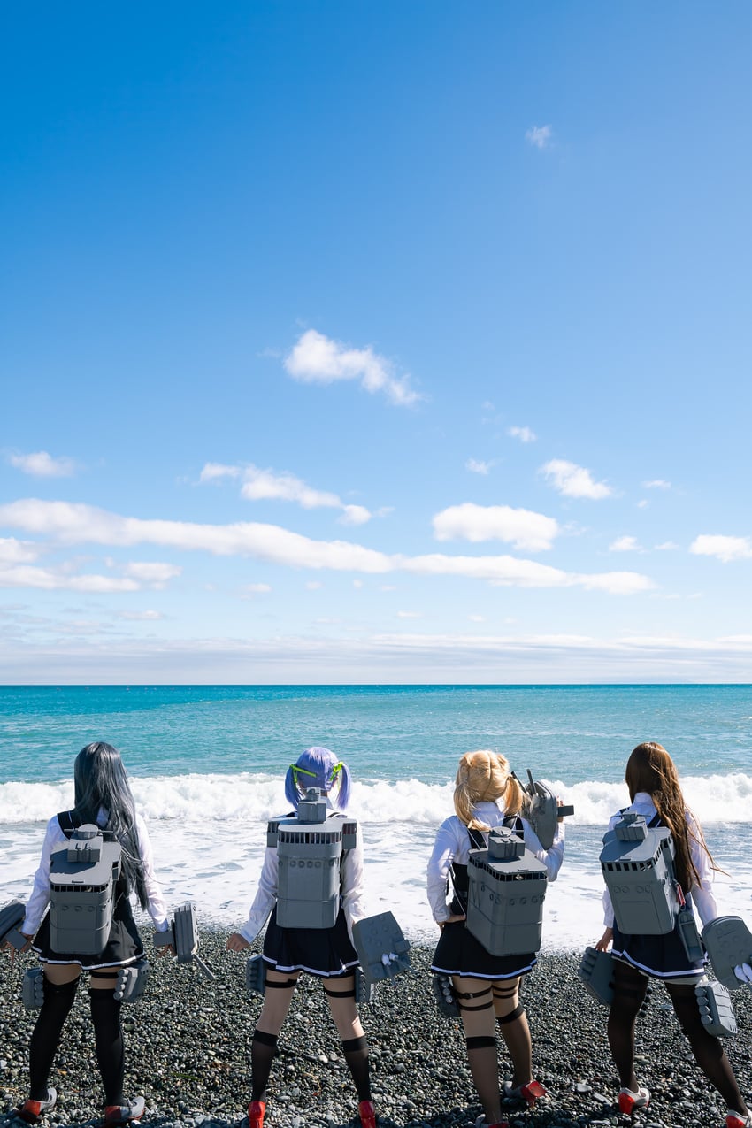 asashio, asashio kai ni, ooshio, ooshio kai ni, arashio kai ni, and 3 more (kantai collection) by jypsysandy, litonagi_(photographer), nepinepikanepi, ririko, and ronii_(1206_rt)