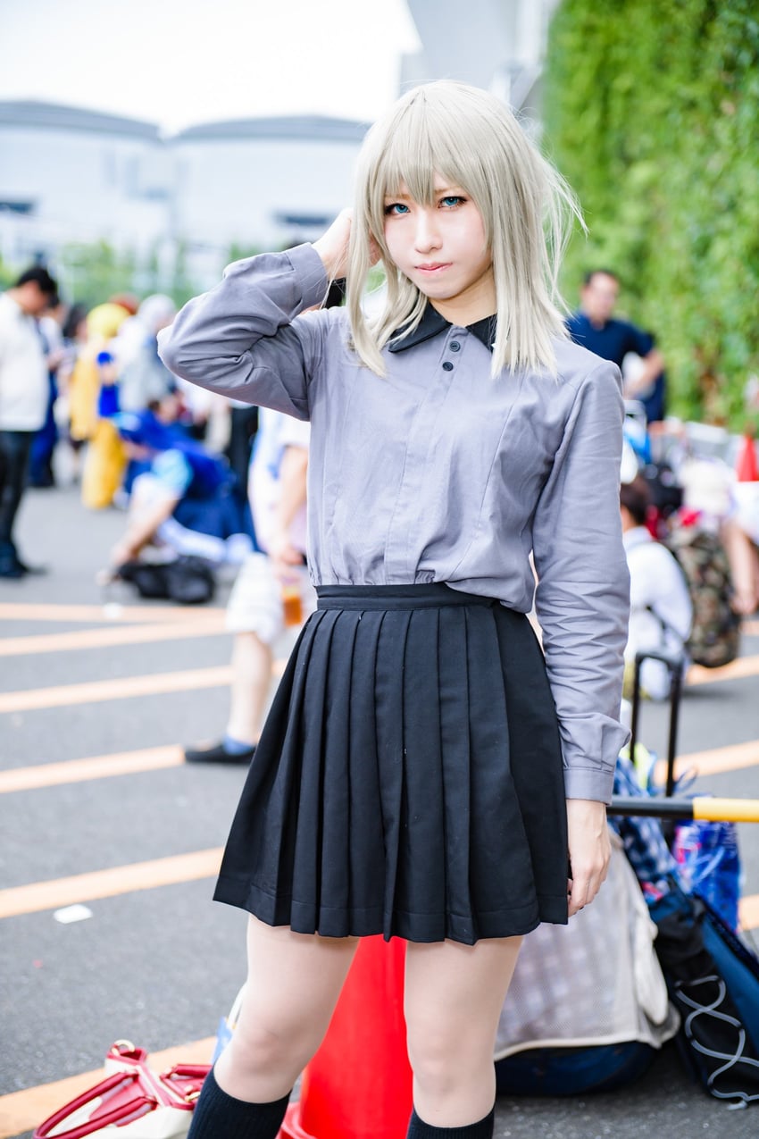 itsumi erika (girls und panzer and 1 more) by litonagi_(photographer) and wasse_ring