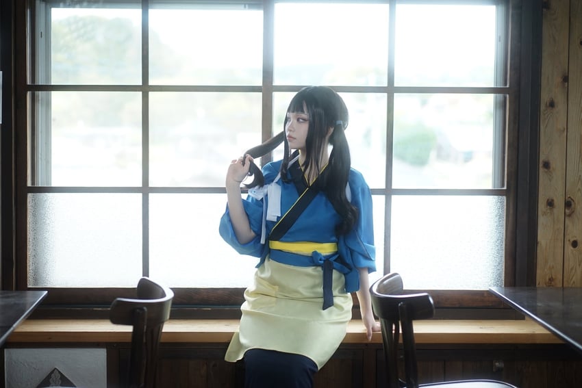 inoue takina (lycoris recoil) by saki_miyo