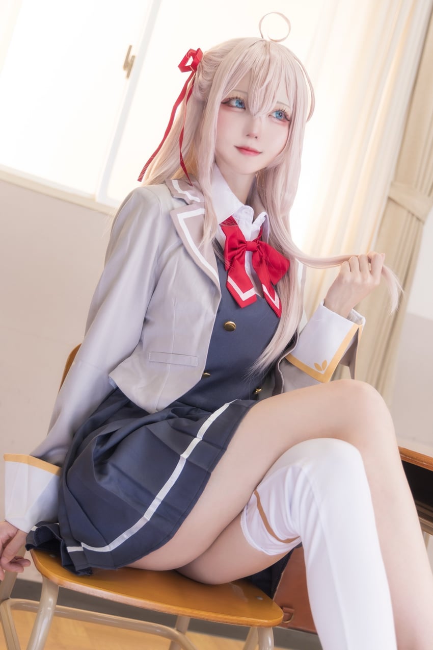 alisa mikhailovna kujou (tokidoki bosotto roshia-go de dereru tonari no alya-san) by drift_ice_devil