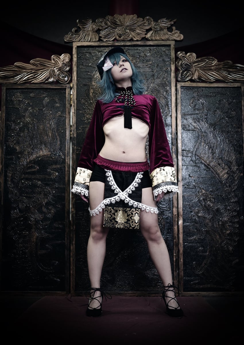 miyako yoshika and kaku seiga (touhou) by uzu_(xxuzu97xx)