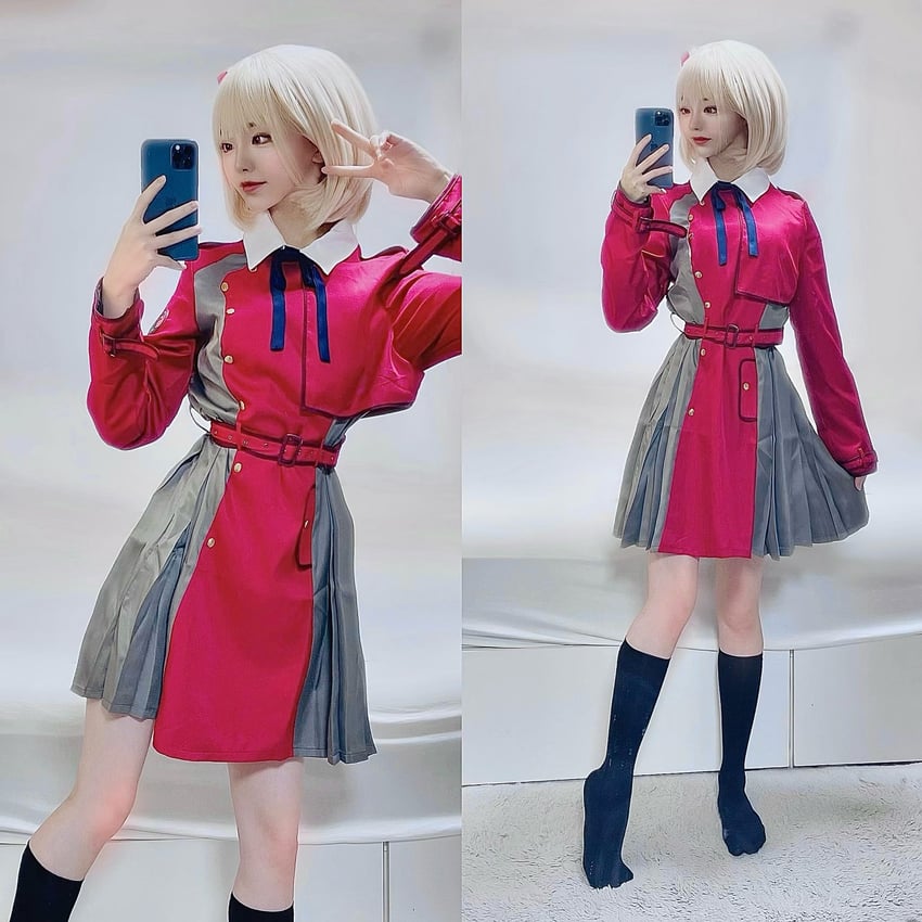 nishikigi chisato (lycoris recoil) by cos_yu