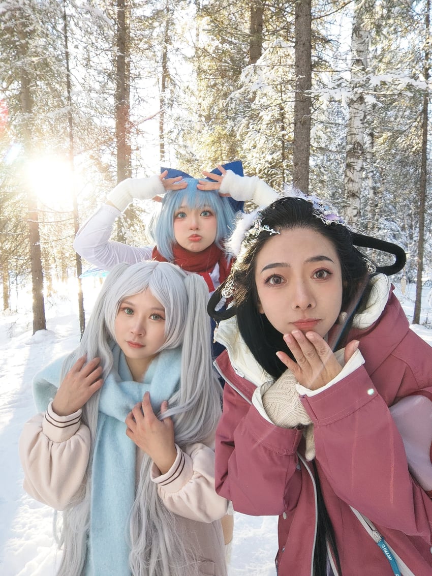 frieren and cirno (touhou and 1 more) by ysu2211