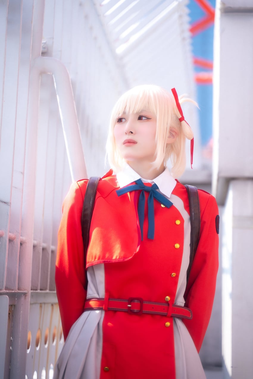 nishikigi chisato (lycoris recoil) by aomura_(aomr_fre)