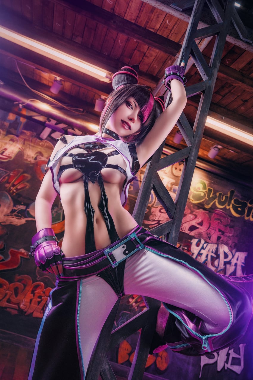 han juri (street fighter and 1 more) by enako