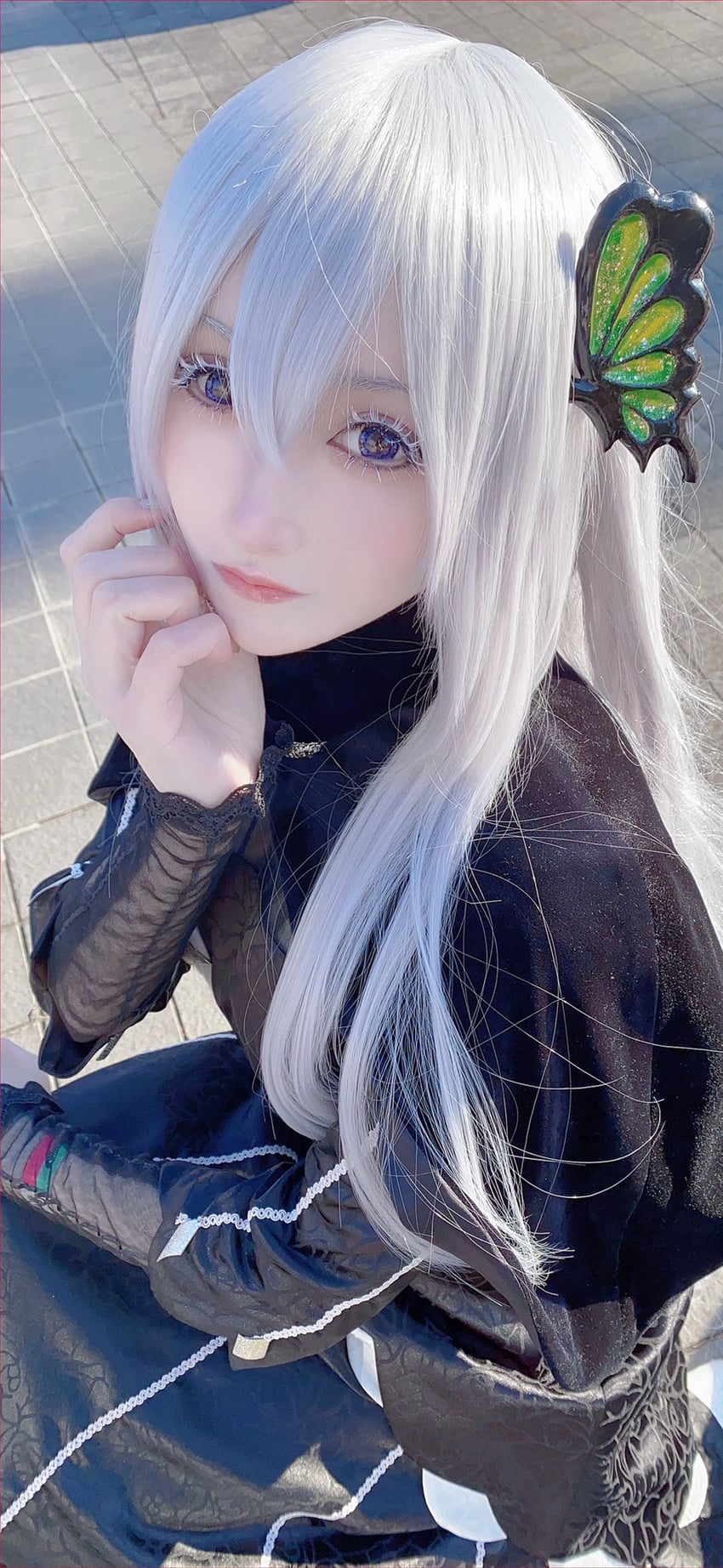 echidna (re:zero kara hajimeru isekai seikatsu) by himononeko