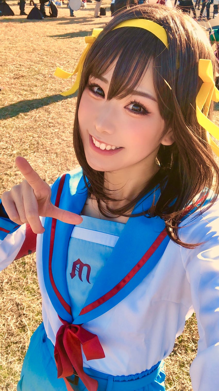 suzumiya haruhi (suzumiya haruhi no yuuutsu and 1 more) by ymnnkn_okura