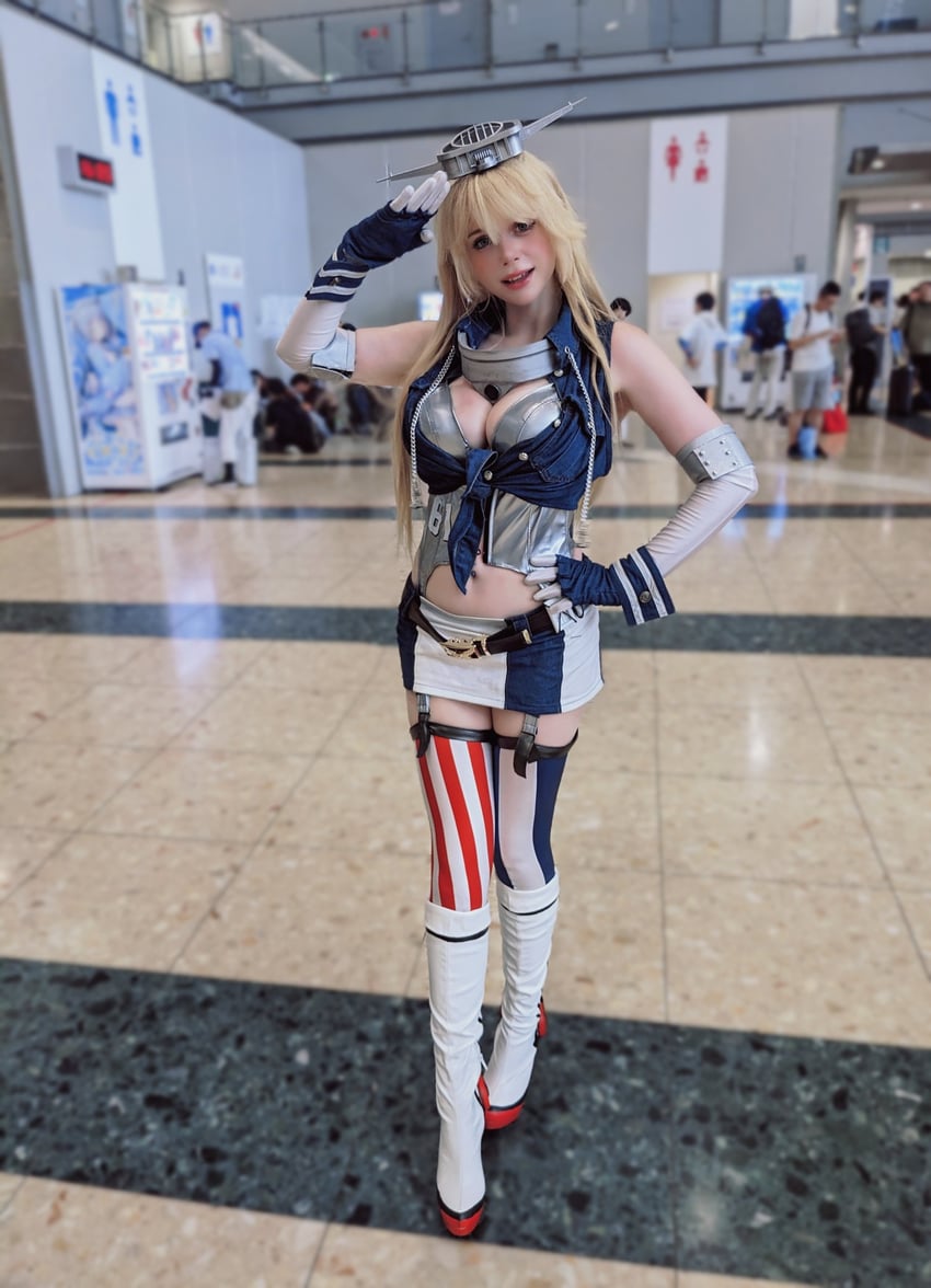 iowa (kantai collection and 1 more) by r0r0133769