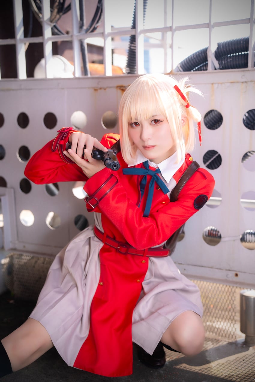 nishikigi chisato (lycoris recoil) by aomura_(aomr_fre)